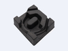 Toy black dry pressing