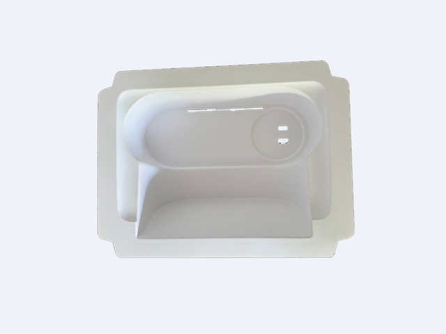 Wet-pressed pallet packaging for medical devices