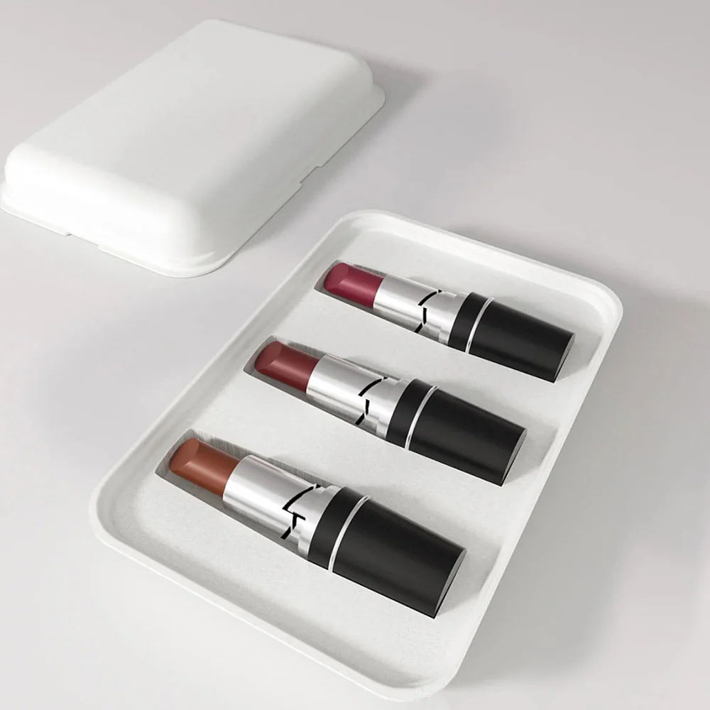Pulp Moulded Packaging Manufacturer for Lip Balm LipStick